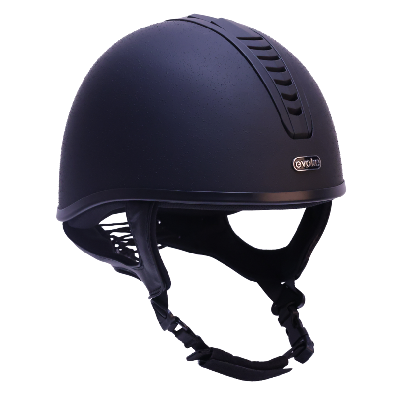 Evoke Orion JS4K MIPS Children's Jockey Skull - Black-2