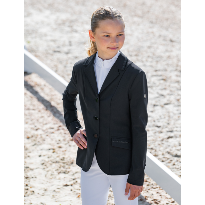 Pikeur Pheliana Children's Competition Jacket - Black-2