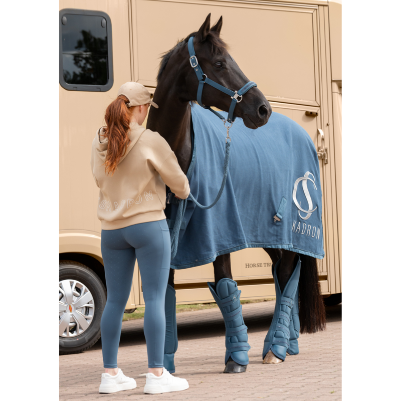 Eskadron Waffle Cotton Sweat Rug Classic Sports SS26 - Ocean-1