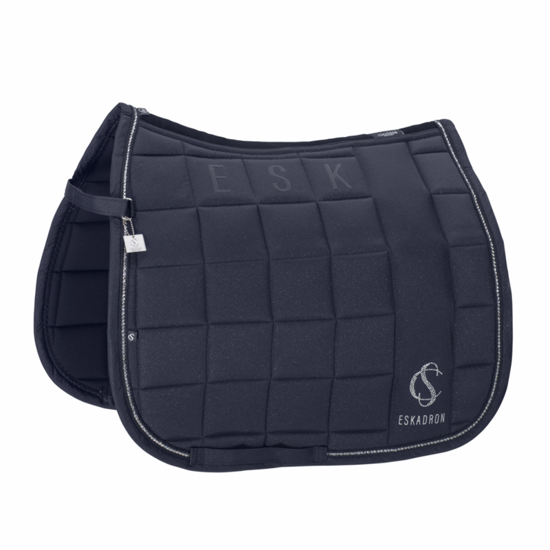 Eskadron Big Square Sparkle Saddlecloth Classic Sports SS26 - Navy-2