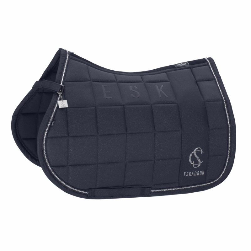 Eskadron Big Square Sparkle Saddlecloth Classic Sports SS26 - Navy-1