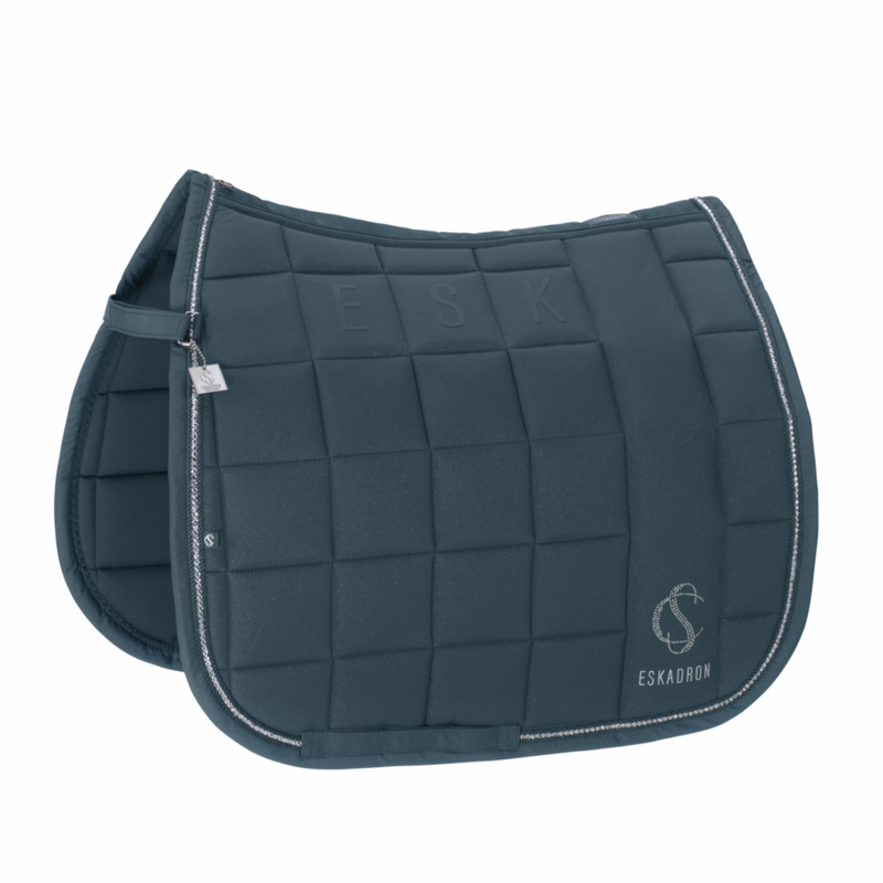 Eskadron Big Square Sparkle Saddlecloth Classic Sports SS26 - Ocean-2