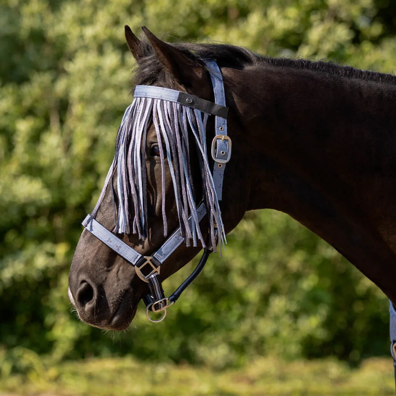 QHP Anti-Fly Fringe Collection - Misty Blue-1