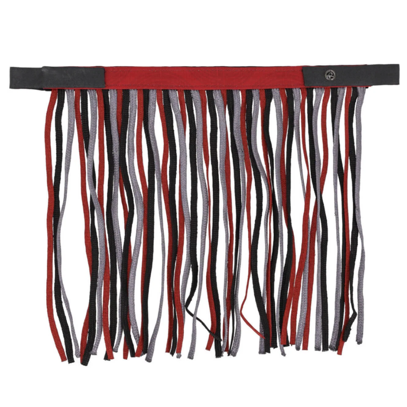 QHP Anti-Fly Fringe Collection - Sunset Red