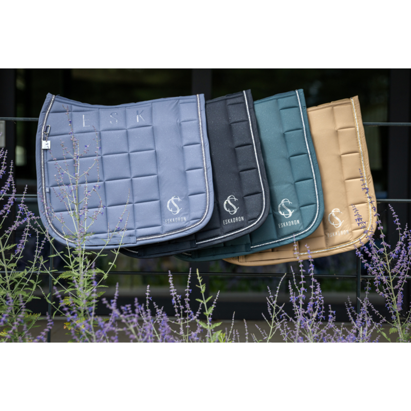 Eskadron Big Square Sparkle Saddlecloth Classic Sports SS26 - Ocean-3