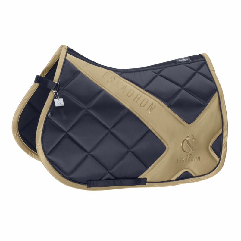 Eskadron Bicross Matt Gloss Saddlecloth Classic Sports SS26 - Navy-1