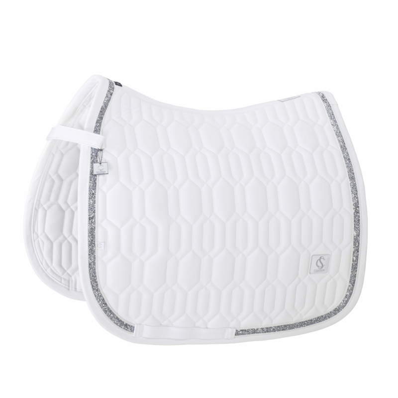 Eskadron Softshell Jewel Saddlecloth Classic Sports SS26 - White-2