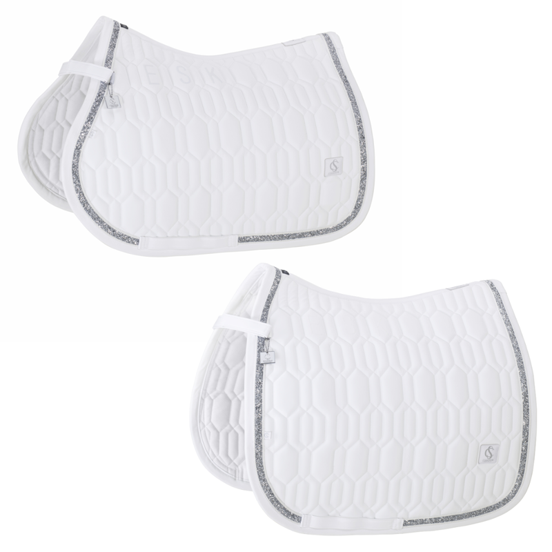 Eskadron Softshell Jewel Saddlecloth Classic Sports SS26 - White