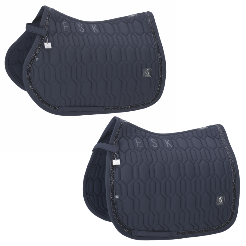 Eskadron Softshell Jewel Saddlecloth Classic Sports SS26 - Navy-2