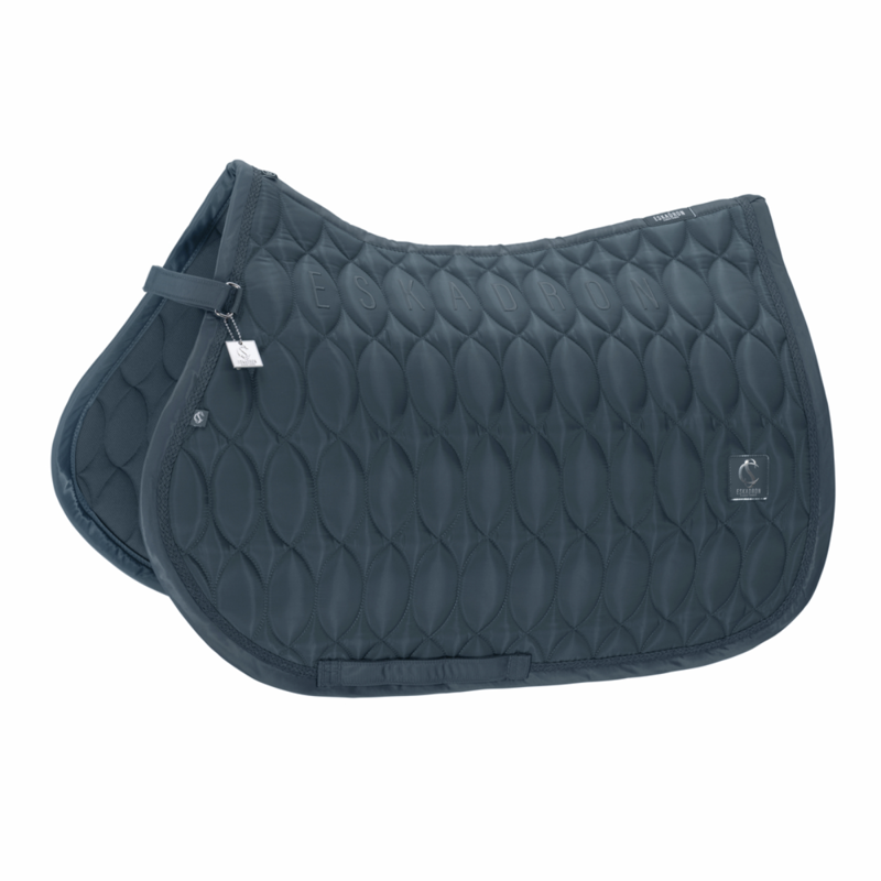 Eskadron High Gloss Emblem Saddlecloth Classic Sports SS26 - Ocean-1