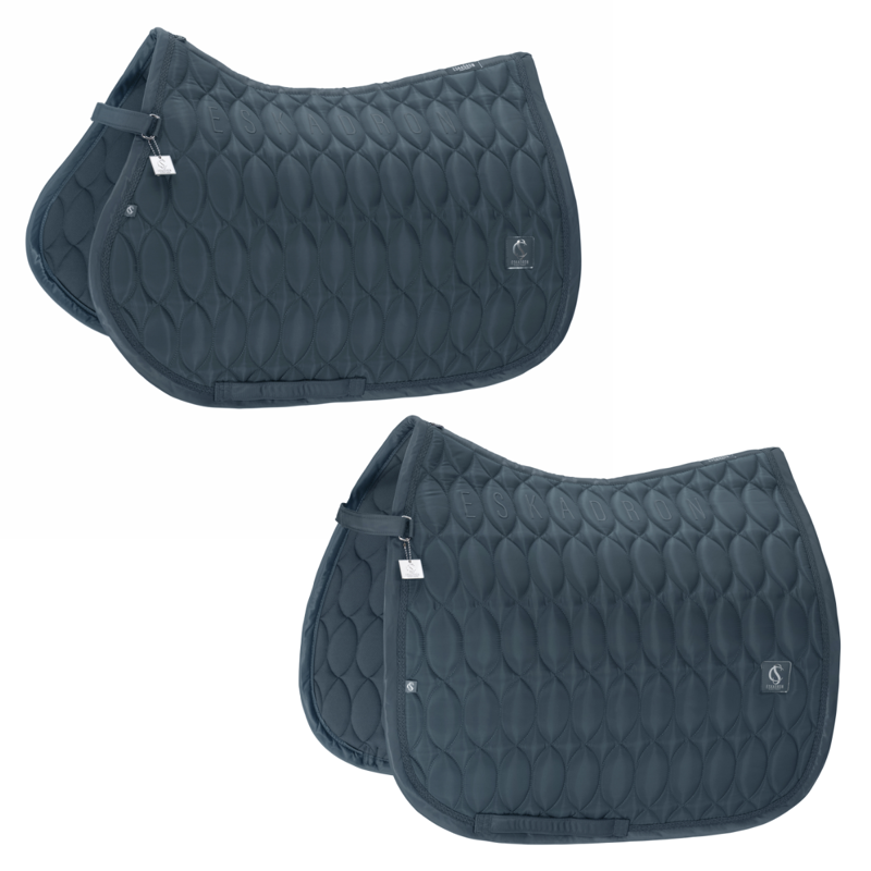 Eskadron High Gloss Emblem Saddlecloth Classic Sports SS26 - Ocean