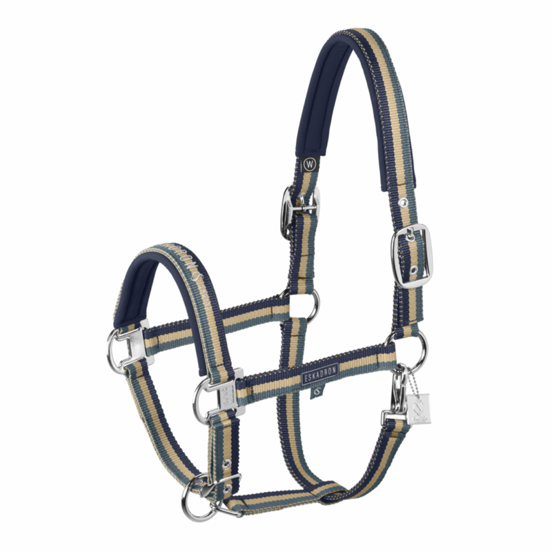 Eskadron Double Pin Headcollar Classic Sports SS26 - Ocean/Sierra/Navy