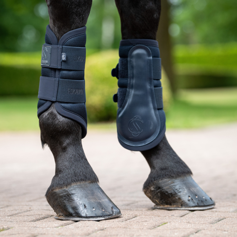 Eskadron Mesh Tendon Boots Classic Sports SS26 - Navy-1
