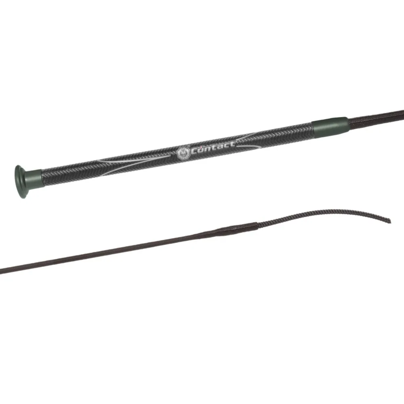 Fleck Contact Nylon Dressage Whip - Graphite