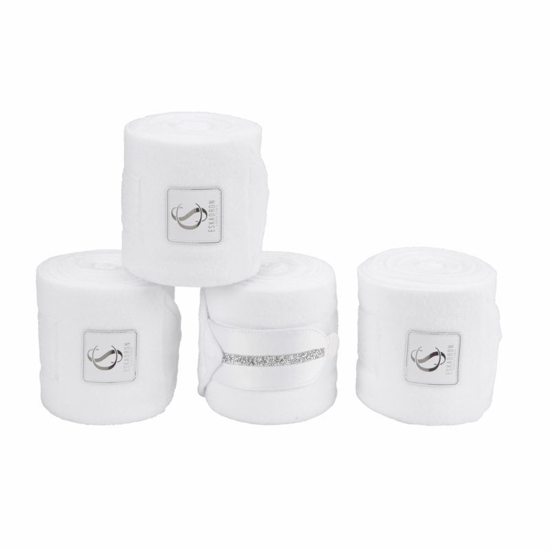 Eskadron Fleece Jewel Bandages Classic Sports SS26 - White