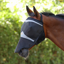 Shires FlyGuard Pro Fine Mesh Earless Fly Mask with Nose - Jet