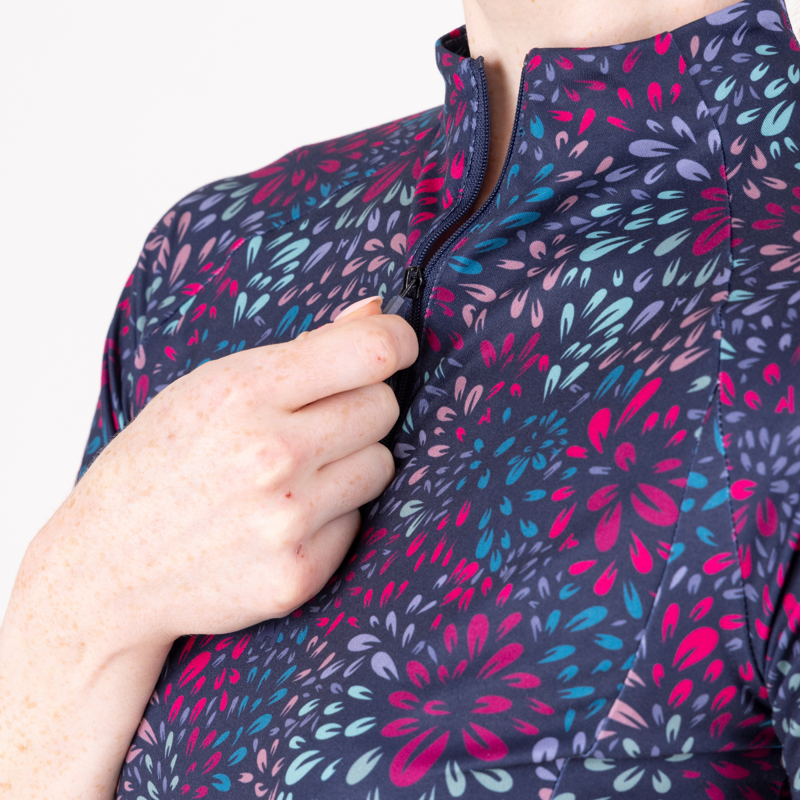 Aubrion React Short Sleeve Base Layer - Petal-4