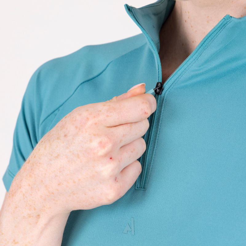 Aubrion React Short Sleeve Base Layer - Haze-6