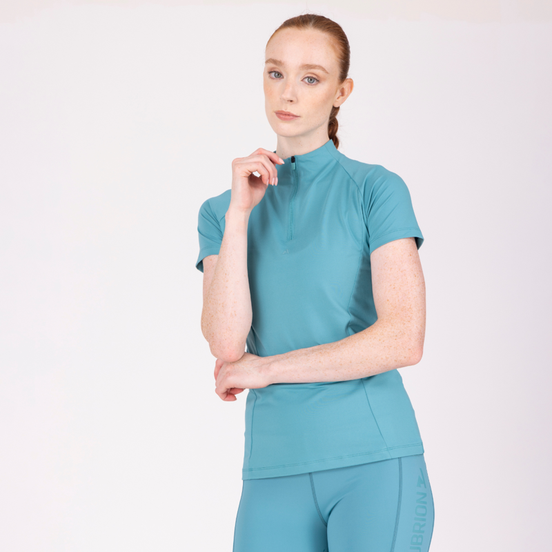 Aubrion React Short Sleeve Base Layer - Haze-3