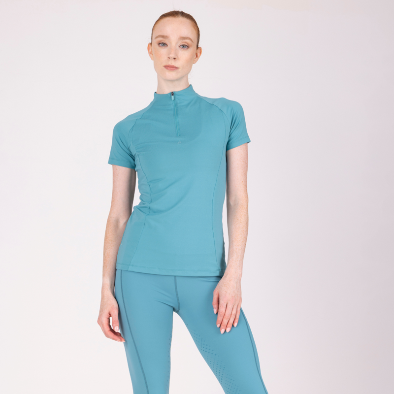 Aubrion React Short Sleeve Base Layer - Haze-2