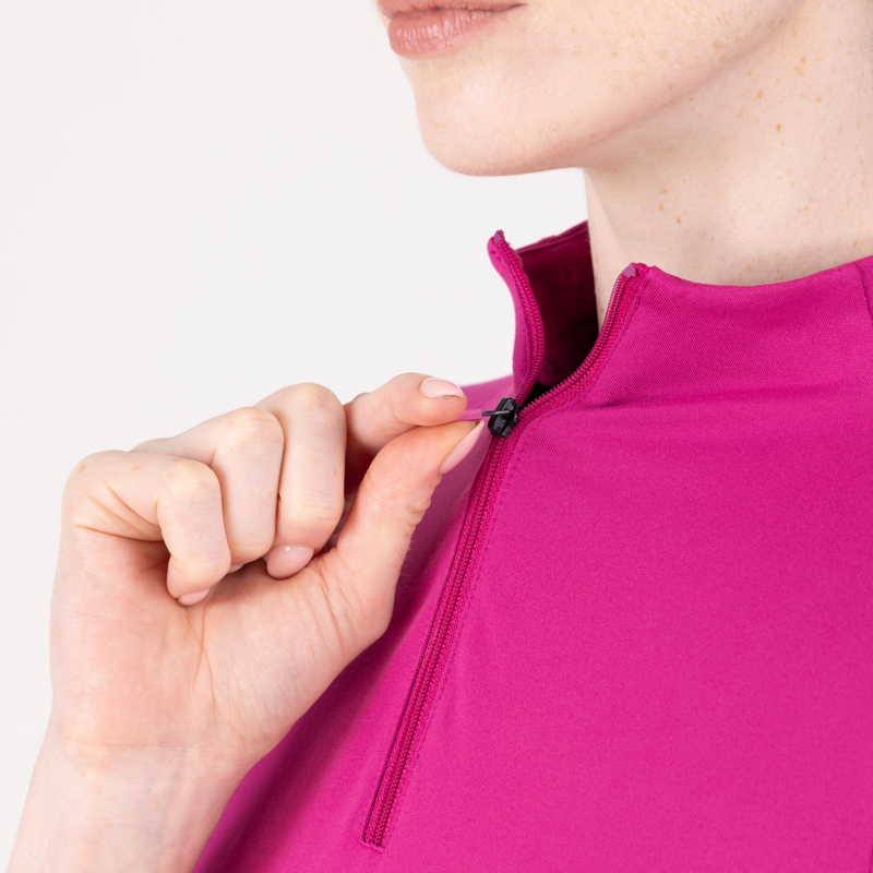 Aubrion React Short Sleeve Base Layer - Fuchsia-3