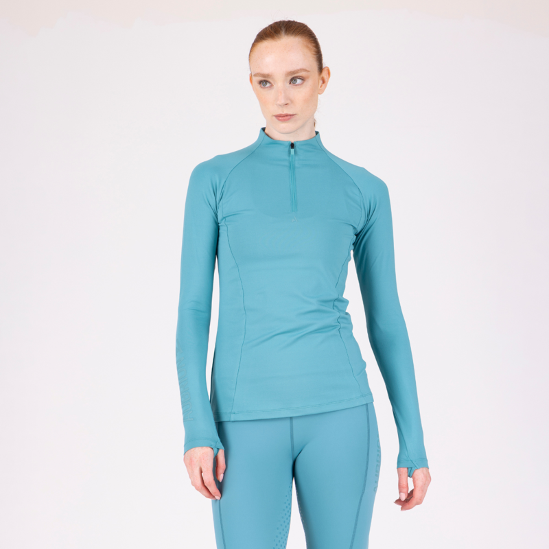 Aubrion React Long Sleeve Base Layer - Haze-1