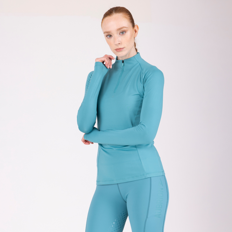 Aubrion React Long Sleeve Base Layer - Haze-2