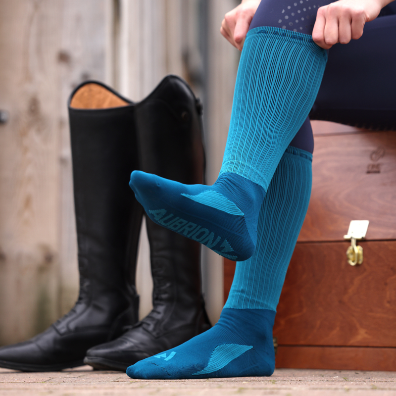 Aubrion React Technical Socks - Kingfisher-6