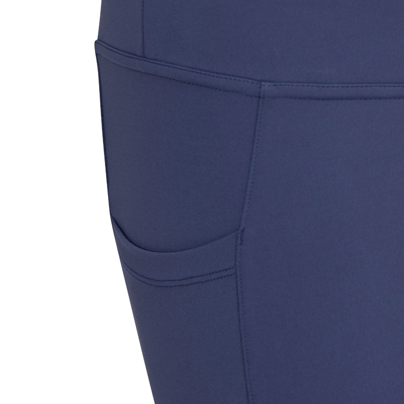 Aubrion Equestrian Young Rider Riding Tights - Midnight-8