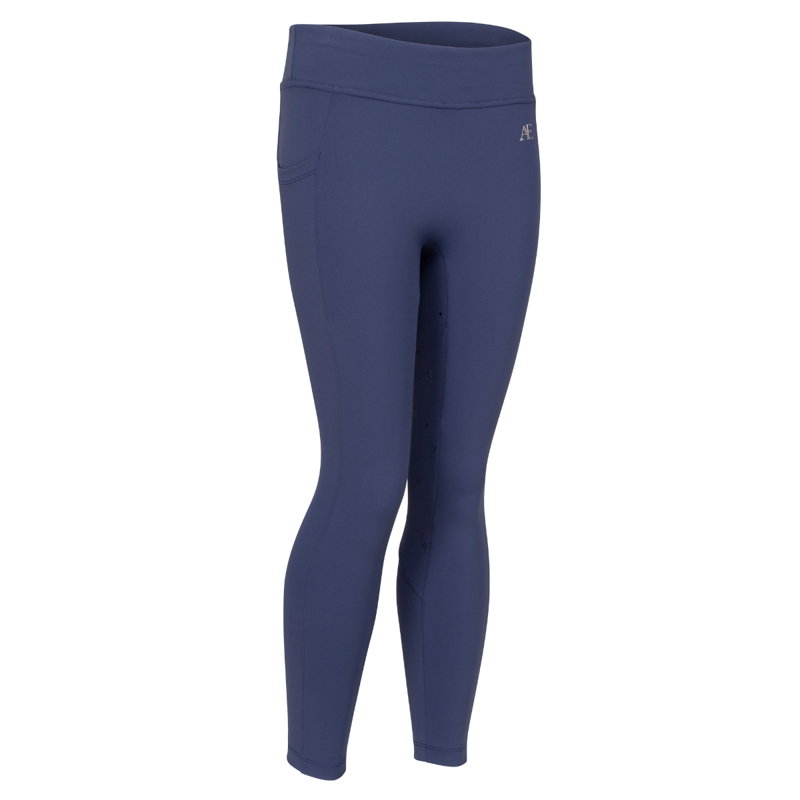 Aubrion Equestrian Young Rider Riding Tights - Midnight