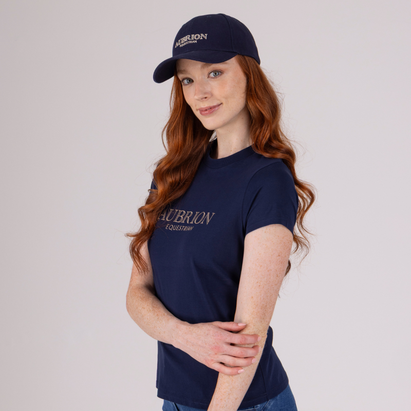 Aubrion Equestrian T-Shirt - Midnight-1
