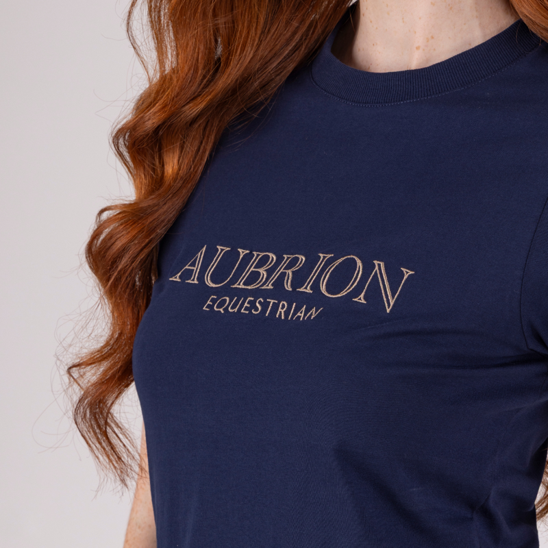 Aubrion Equestrian T-Shirt - Midnight-5