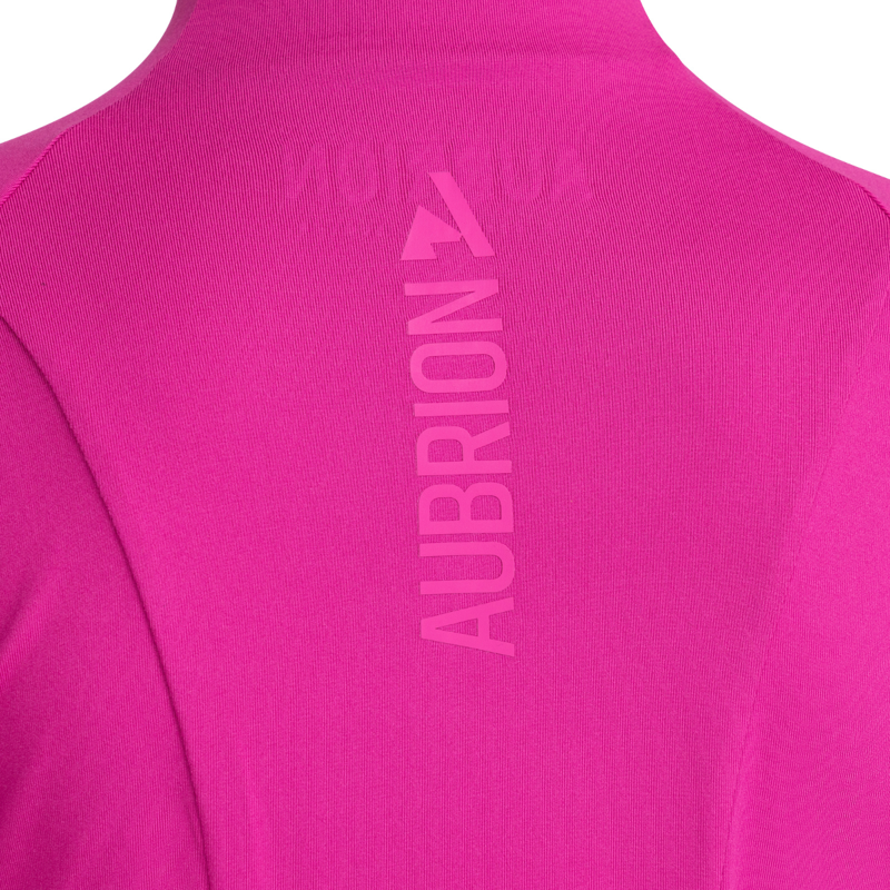 Aubrion Young Rider React Long Sleeve Base Layer - Fuchsia-11