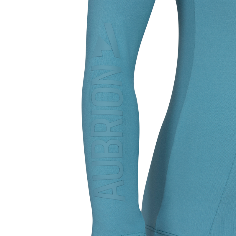 Aubrion Young Rider React Long Sleeve Base Layer - Haze-10