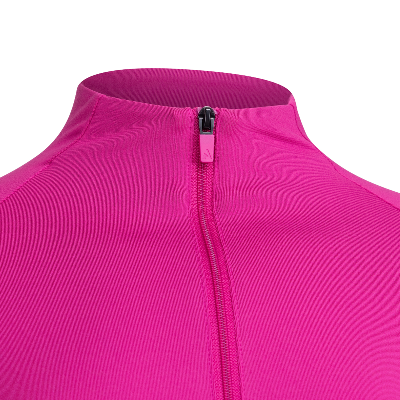 Aubrion Young Rider React Long Sleeve Base Layer - Fuchsia-8