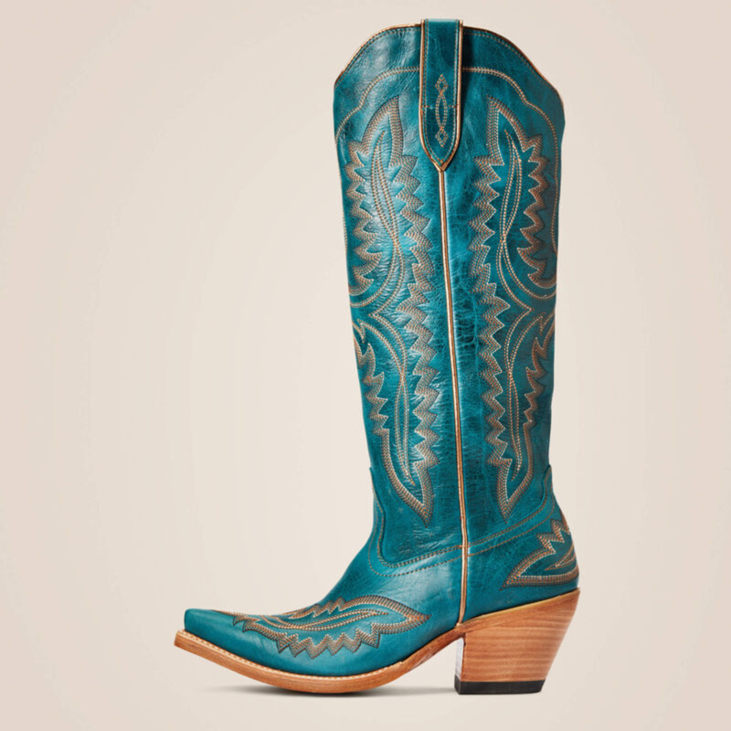 Ariat Women's Casanova X Toe Western Boot - Turquoise-1