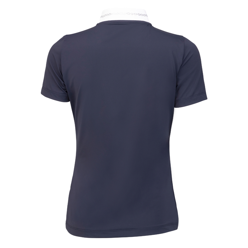 Aubrion Young Rider Optima LX Show Shirt - Navy-1