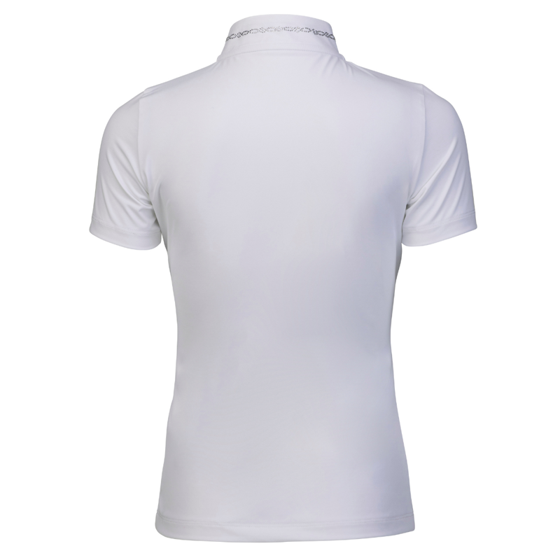 Aubrion Young Rider Optima LX Show Shirt - White-1