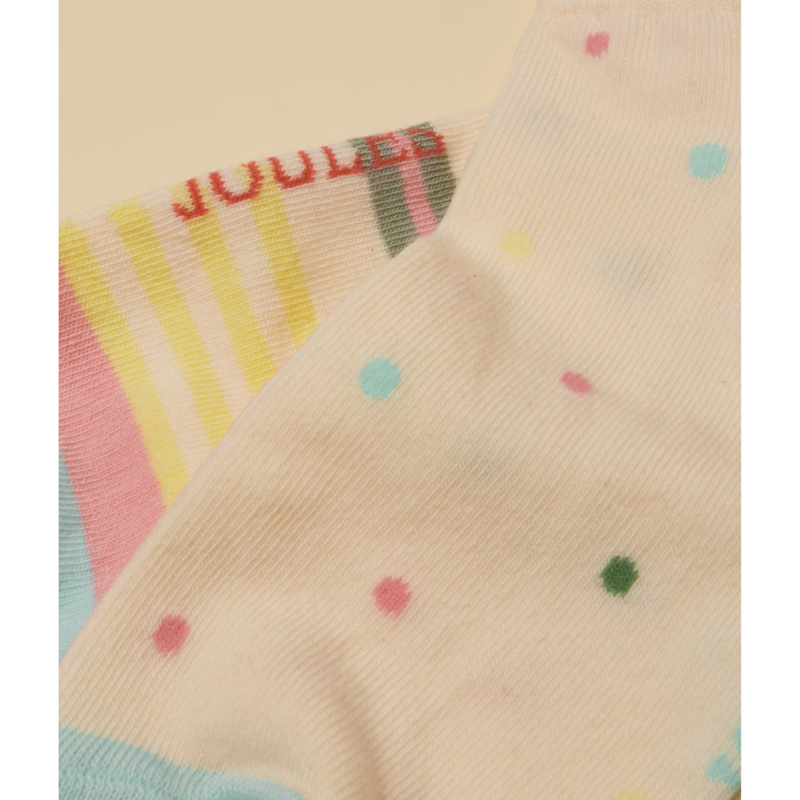 Joules Ladies Rilla Sock 2 Pack - One Size - Multi-1