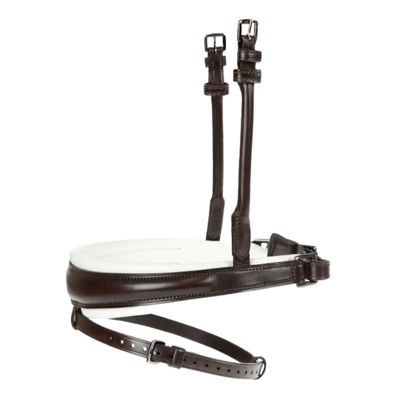 PS of Sweden GP Padded Noseband -White Padding-1