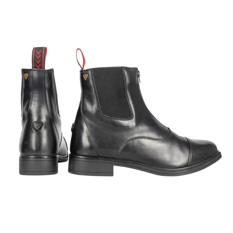 Hy Equestrian ProPriverno Davanti Children's Zip Paddock Boot - Black-1