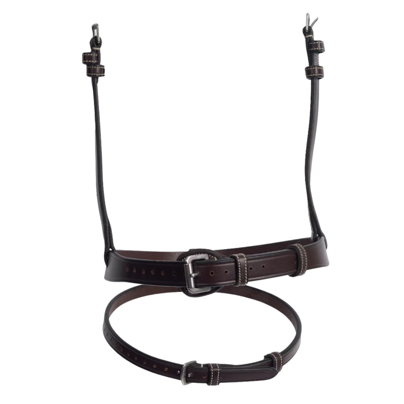 PS of Sweden Noseband Flat Out Pro - Cob - Brown-1