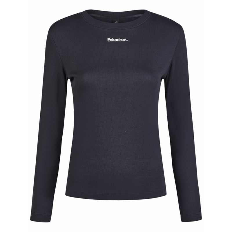 Eskadron Rib Long Sleeve Shirt Classic Sports SS26 - Navy
