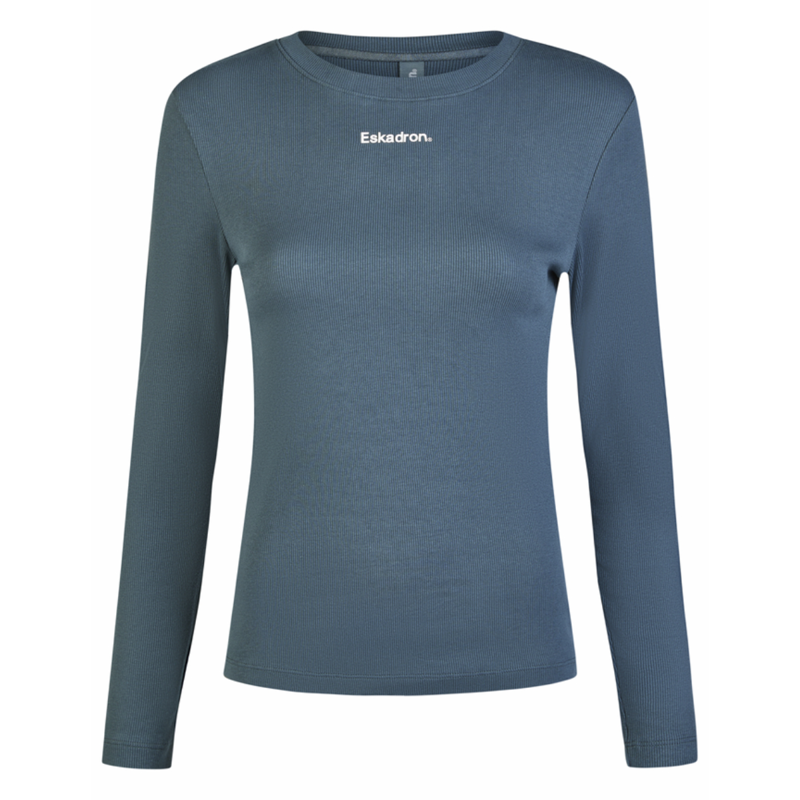Eskadron Rib Long Sleeve Shirt Classic Sports SS26 - Ocean