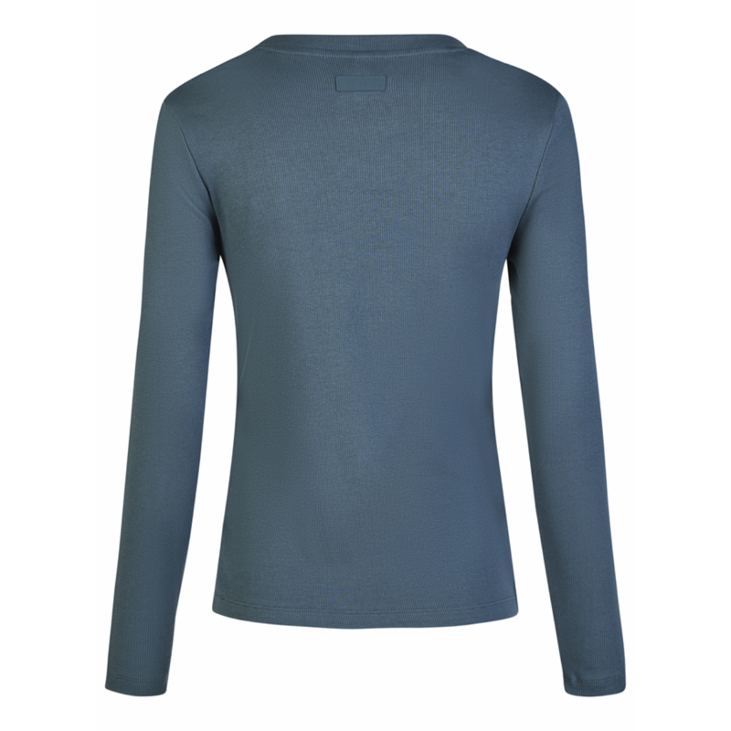 Eskadron Rib Long Sleeve Shirt Classic Sports SS26 - Ocean-1