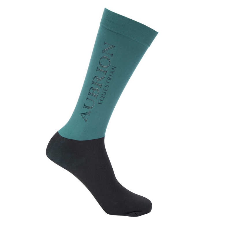 Aubrion Equestrian Socks - Young Rider - Thyme