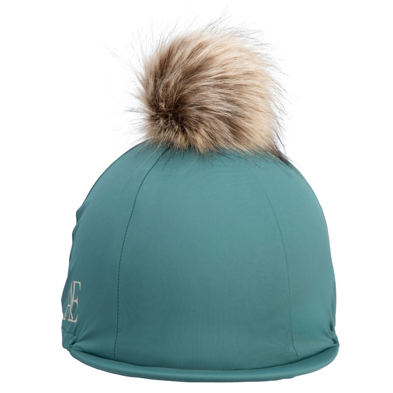 Aubrion Equestrian Hat Cover - Thyme-1