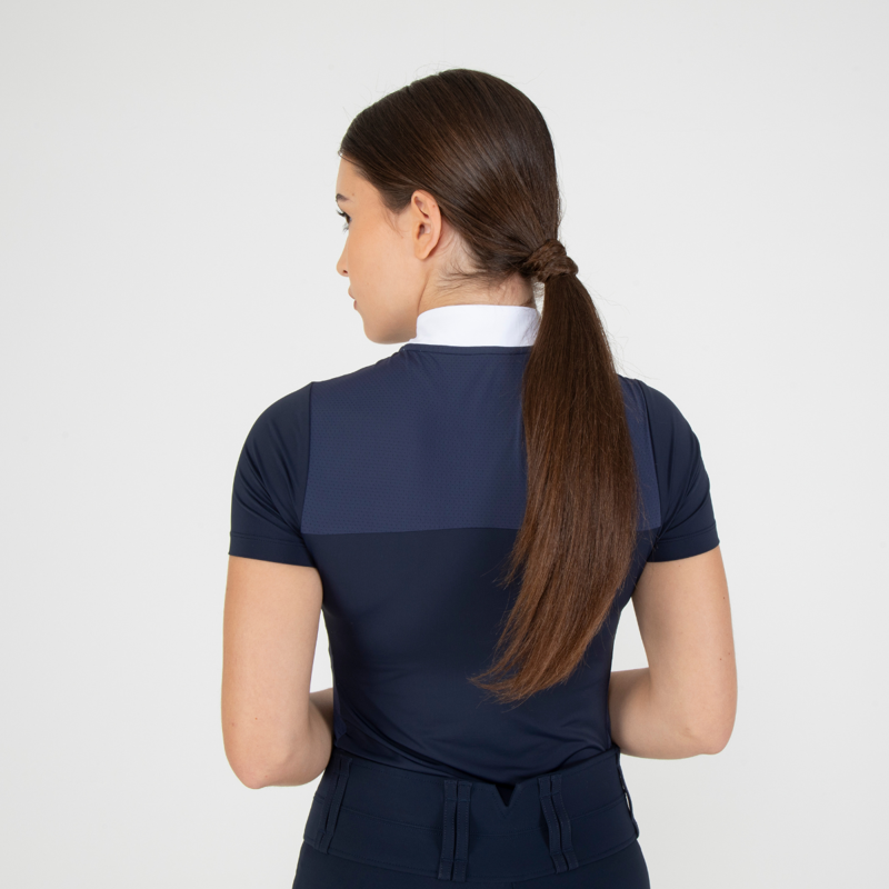 Aubrion Optima PX Show Shirt - Navy-4