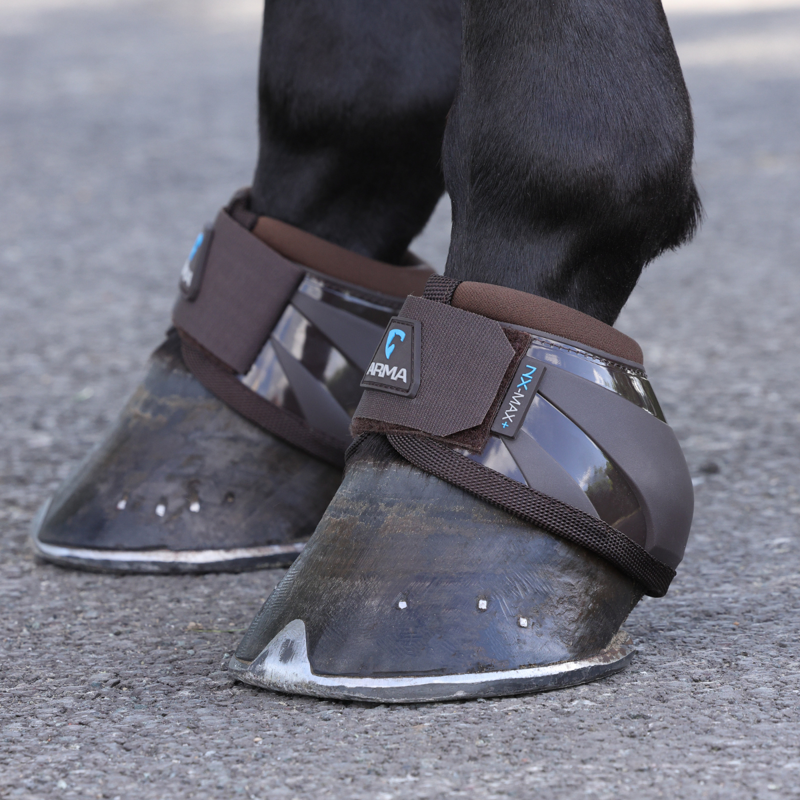 Shires ARMA NX-MAX+ Contour Over Reach Boots - Brown-8