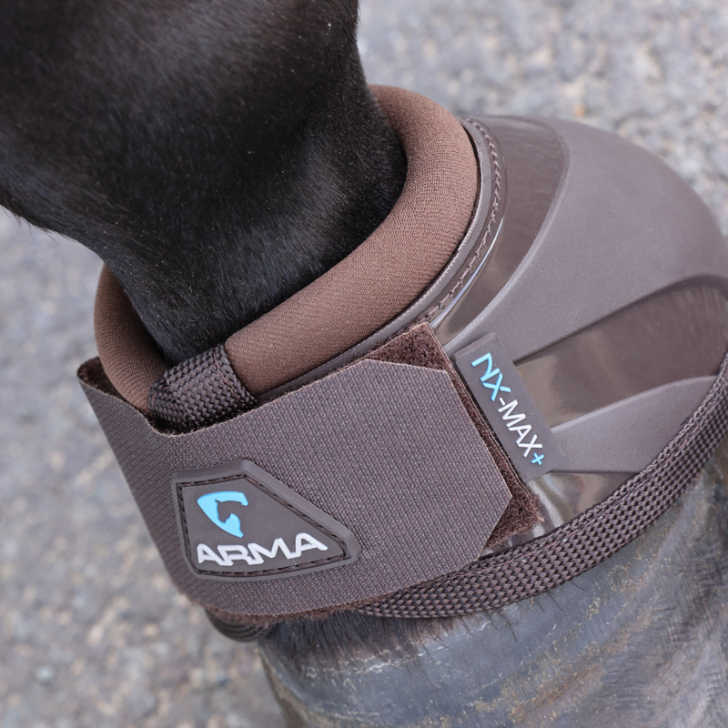 Shires ARMA NX-MAX+ Contour Over Reach Boots - Brown-7